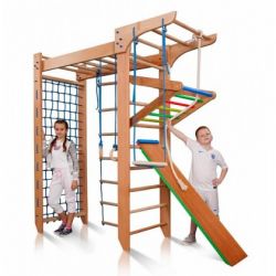 Детский уголок с рукоходом «Bambino 5-220» ( купить ШВЕДСКИЕ СТЕНКИ ДЕРЕВЯННЫЕ Днепропетровск )