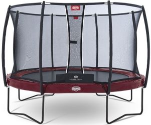 Батут Berg Elite+ 380 Red с сеткой T-series ( купить БАТУТЫ BERG (Нидерланды) Днепропетровск )