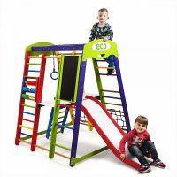 Детский развивающий спортивно-игровой комплекс - Карамелька Plus 3
